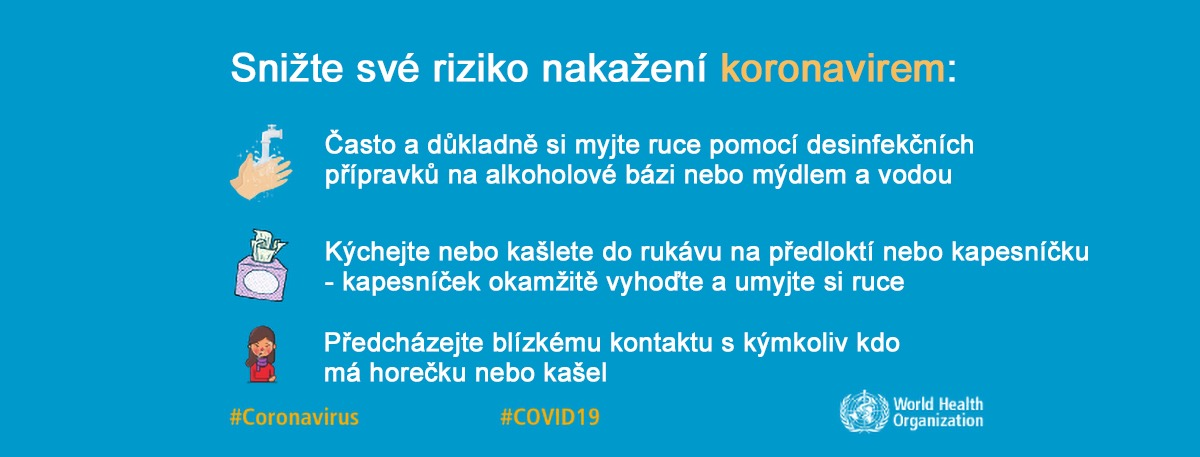 Jak se preventivně chránit proti nákaze COVID-19